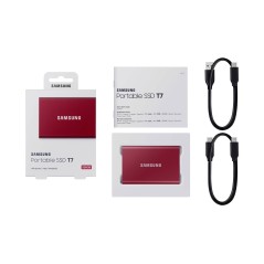 Samsung Portable SSD T7 500GB - Fast & Reliable USB 3.2 Gen 2 Storage Solution
